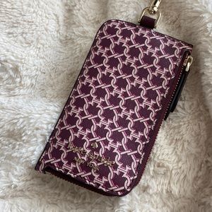 COPY - Card case lanyard spade link pink multi